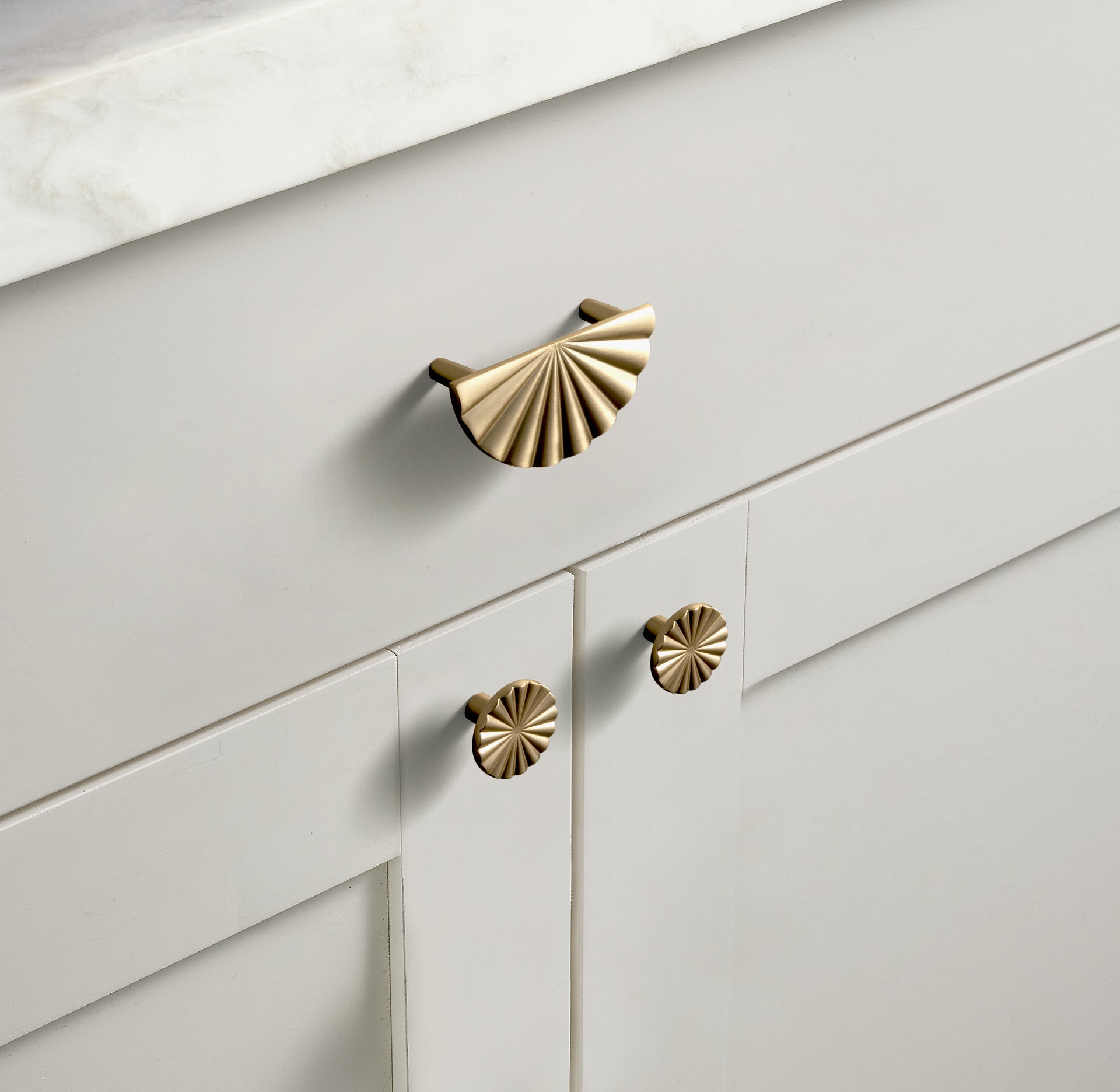 NUOBESTY 6pcs Vintage Zinc Alloy Cabinet Knobs Retro Solid Pull