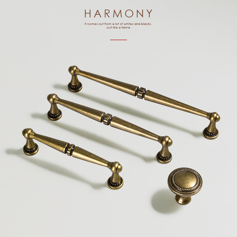 Traditiona Antique Brass Handle Rustic Furniture Pull Retro Cabinet Ha – Miaokesen Traditiona Antique Brass Handle Rustic Furniture Pull Retro Cabinet Ha – Miaokesen